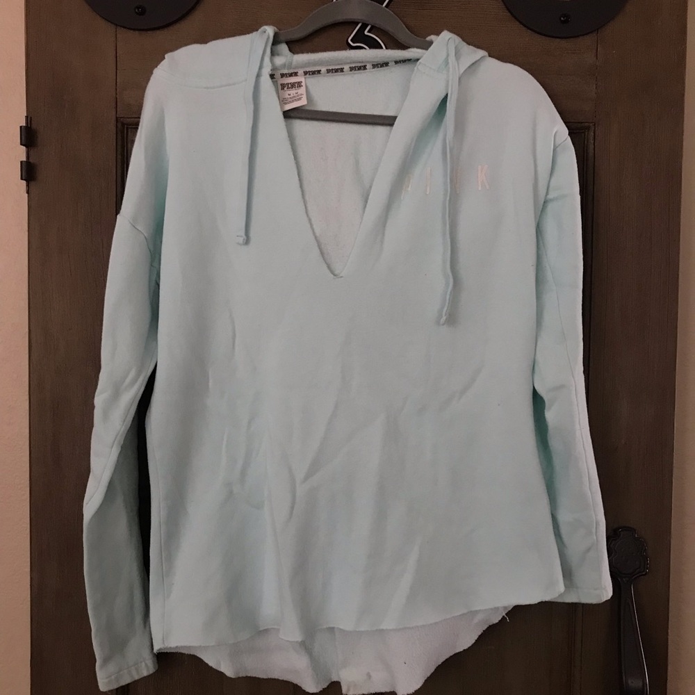 Victoria Secret Pink Low Neckline Sweatshirt